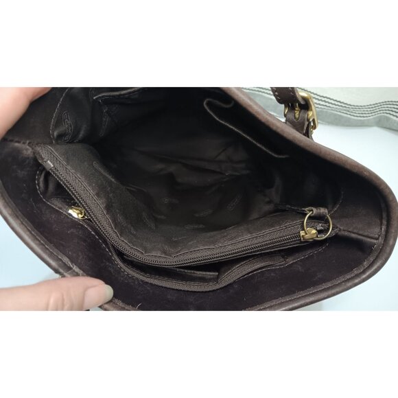 Coach Brown Leather Legacy 9803 Vintage Classic United States Bucket Handbag - Picture 10 of 11